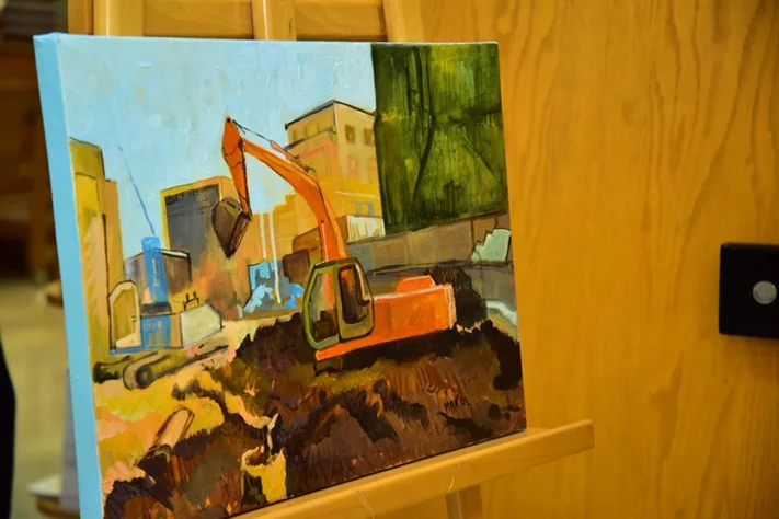 Roofs of The City a solo exhibition by Maral Der Boghossian